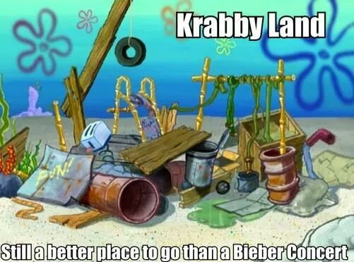 Krabby Land - meme