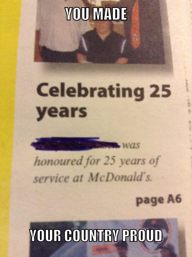 Found this in the local newspape - meme