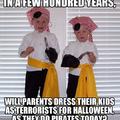 They may dress up as nazis aswell