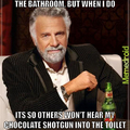 Chocolate shotgun, anyone?