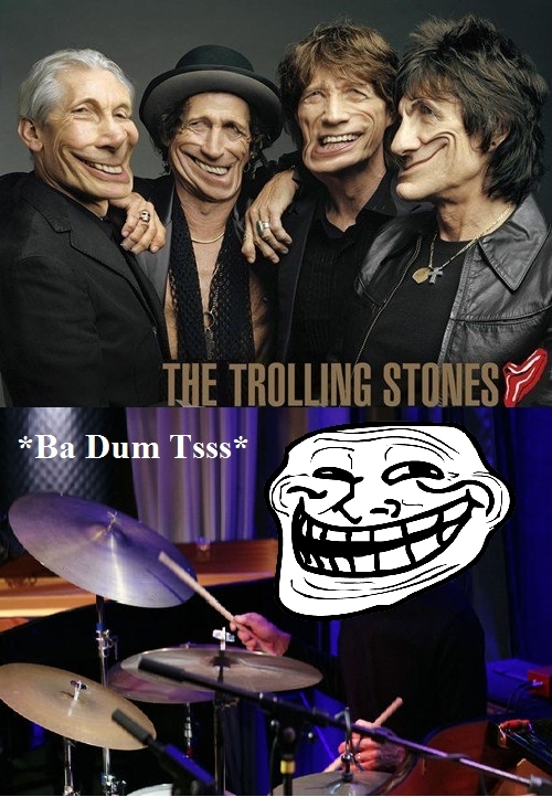 The Trolling Stones - meme