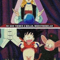 Goku es todo un lokillo