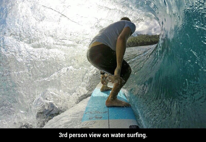 Water Surfing - meme