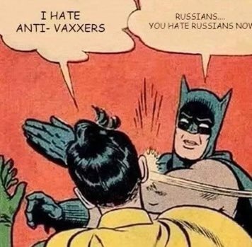 fucking Russian bots!! Reeee reeee - meme
