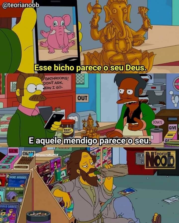 Caraio Simpsons - meme