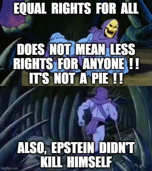 The definition of equal rights - meme
