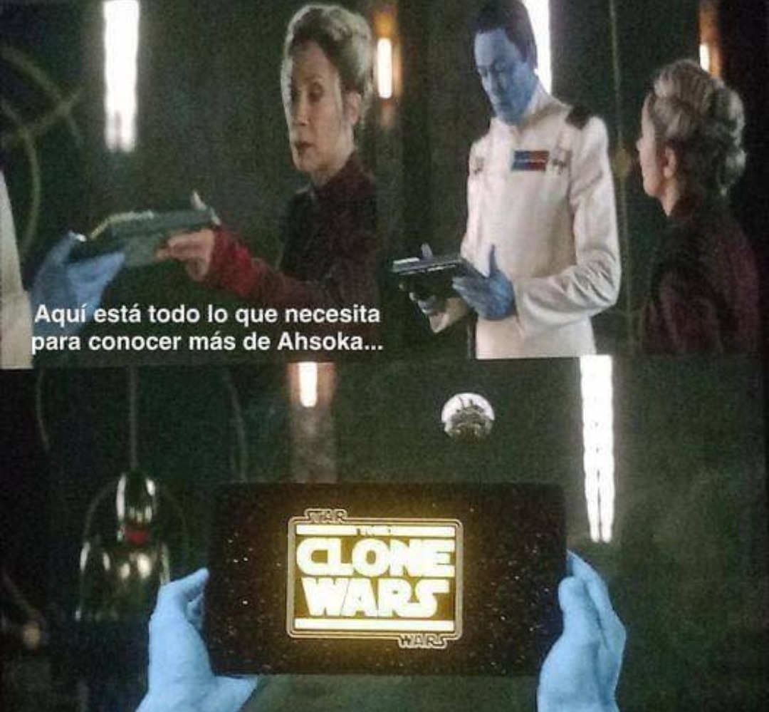 Acabo de terminar las Clone Wars y me ha encantado - meme