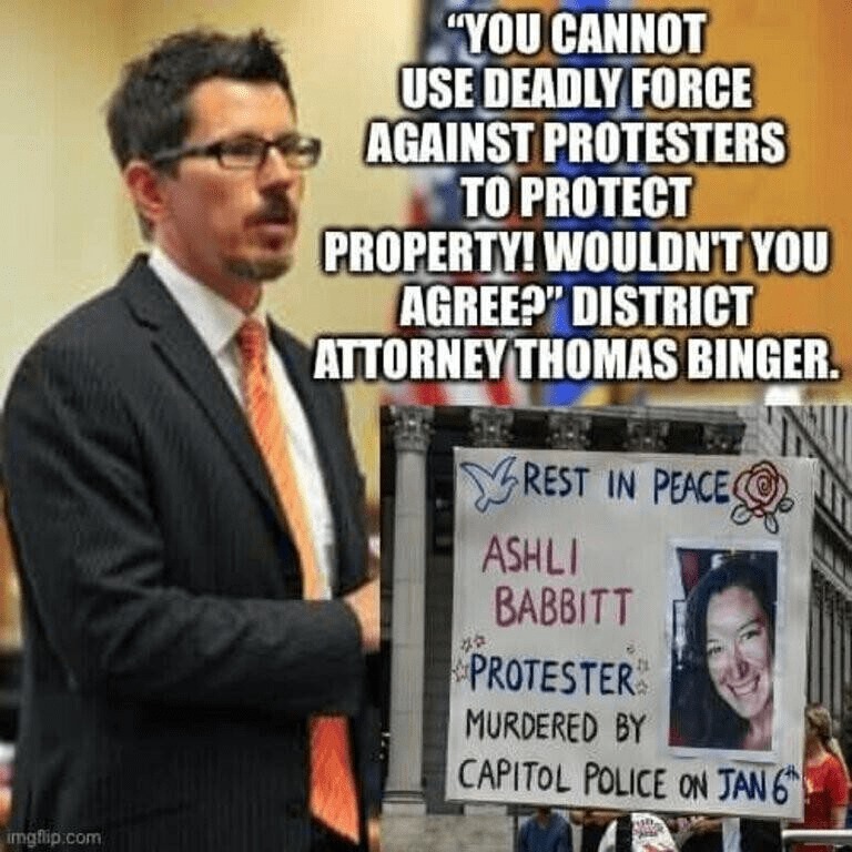 You can’t use deadly force to protect property, Mr. Ritttenhouse! - meme