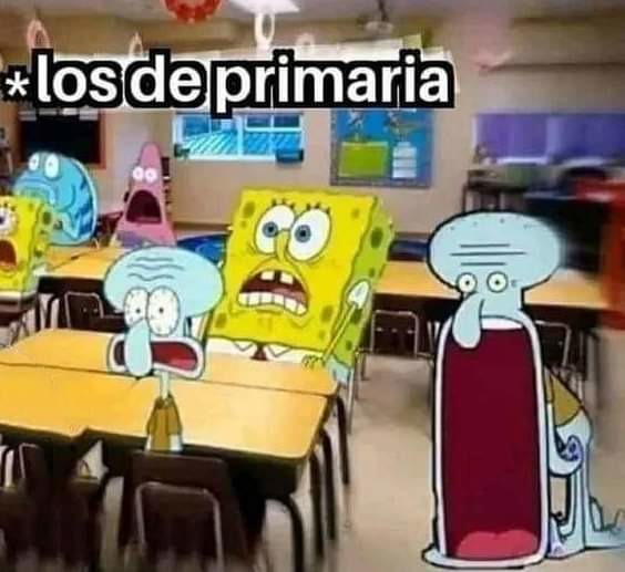 Los de primaria - meme