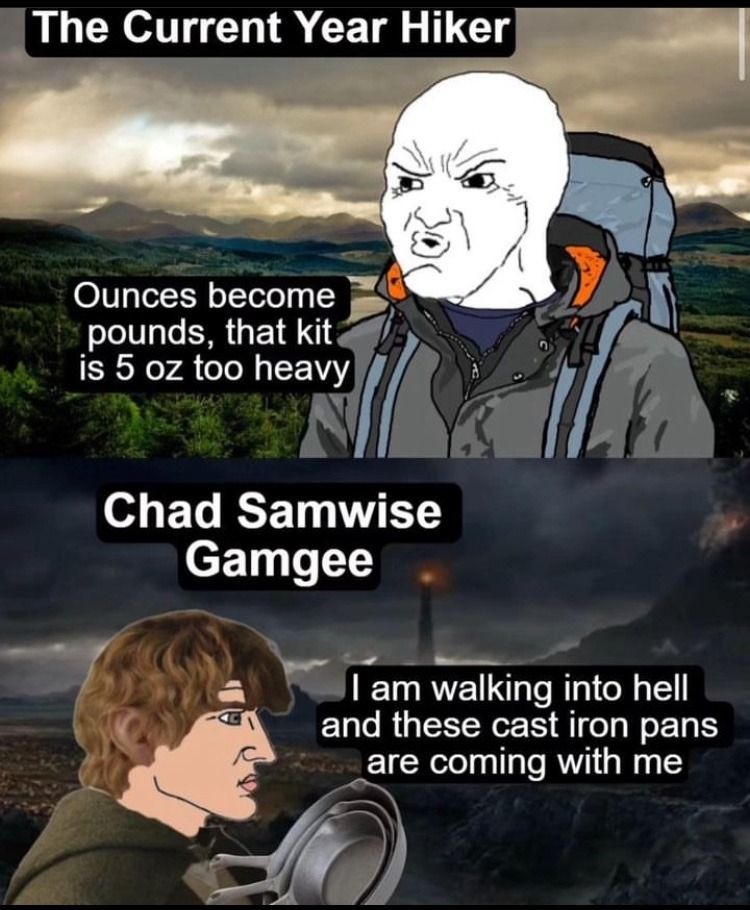 Hiker - meme