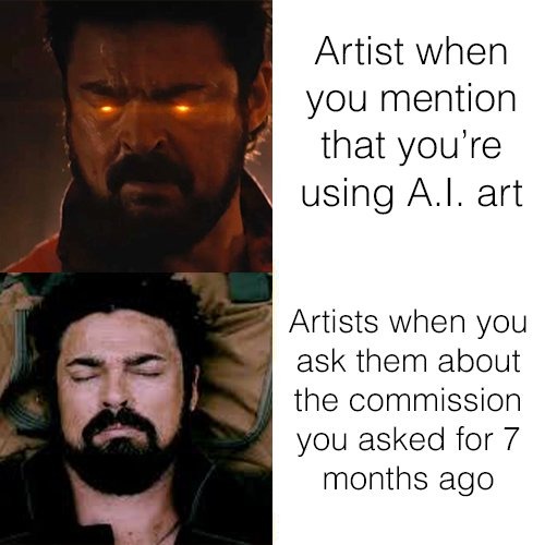 Got stuff stuck in mod for 3 days - meme