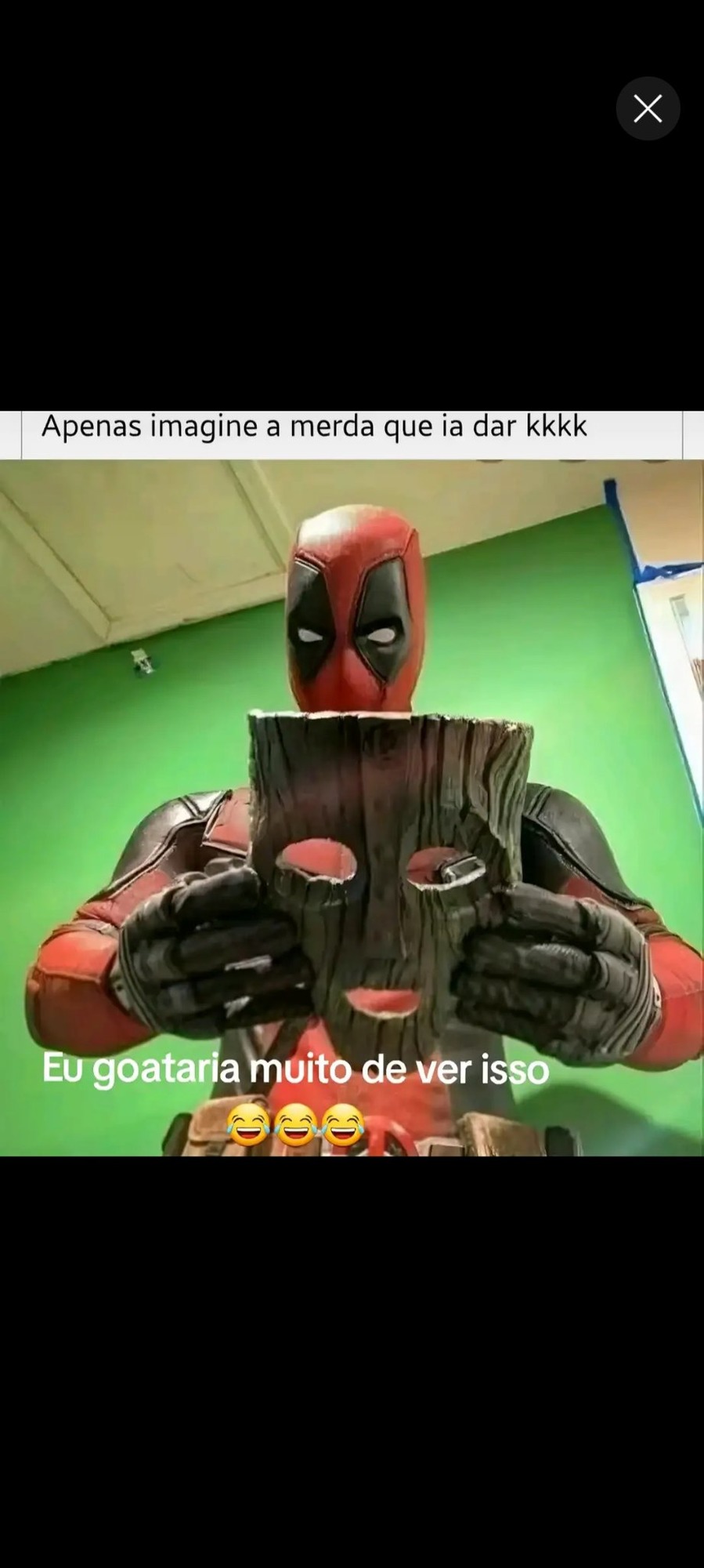 Imagine o que poderia acontecer kkkkkk - meme