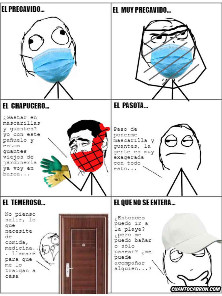 Los recuerdos del COVID-19 | Rage Comics - meme
