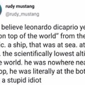 Titanic explained....