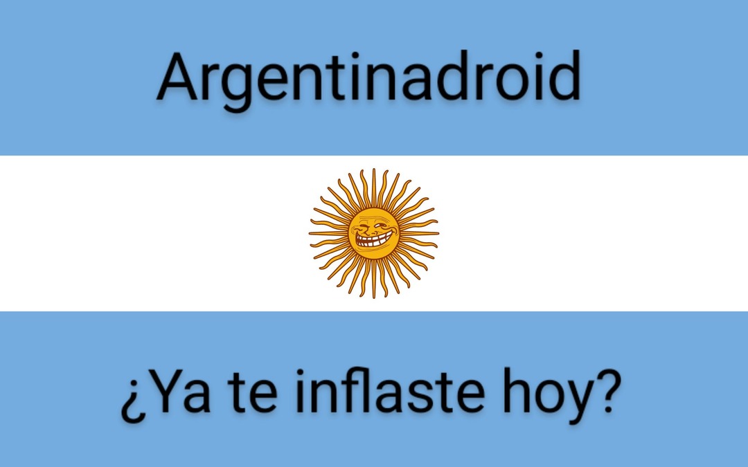 Bandera de los usuarios argentinos :) - meme