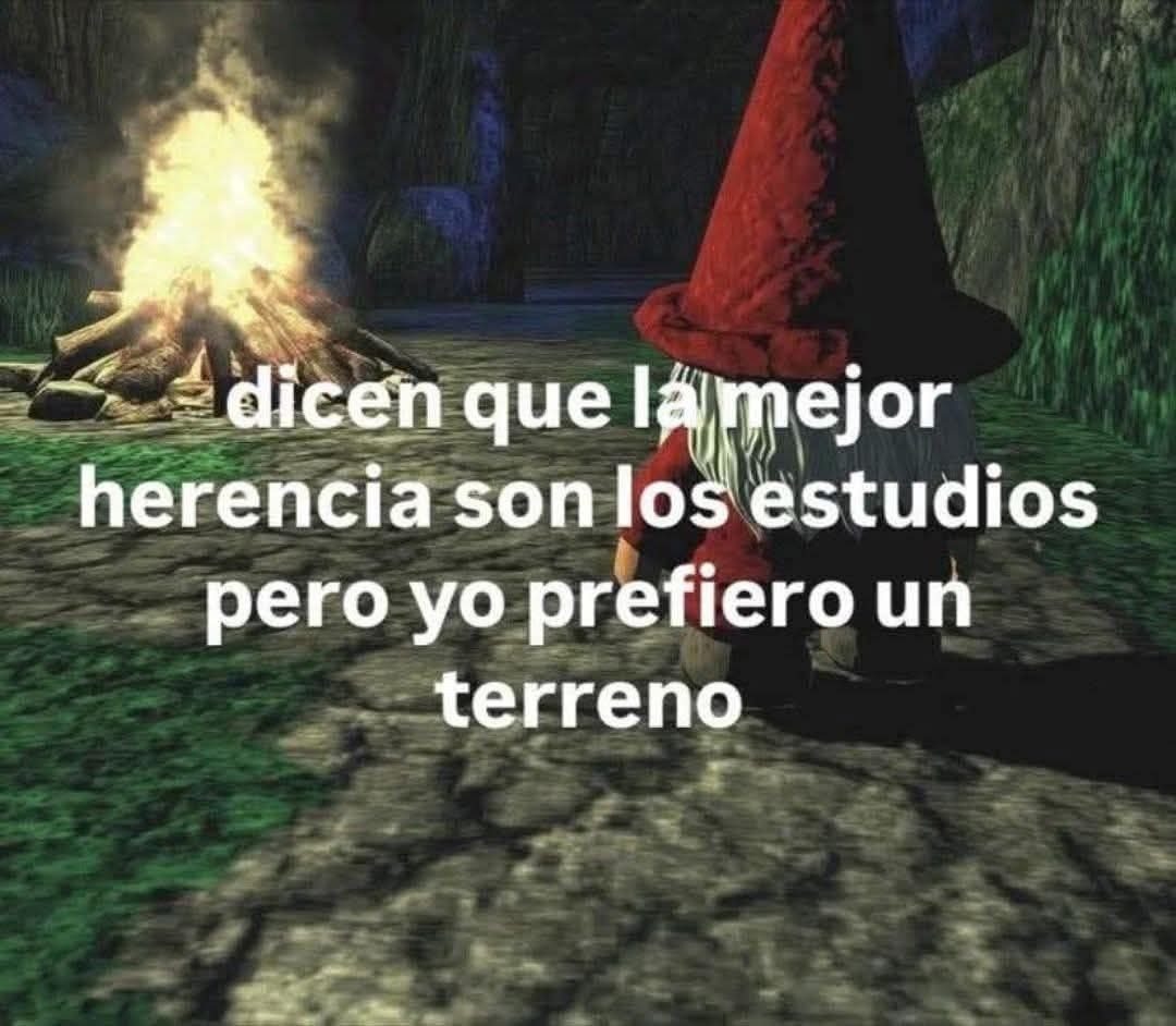 dame el terreno - meme