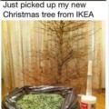 My Christmas tree from IKEA