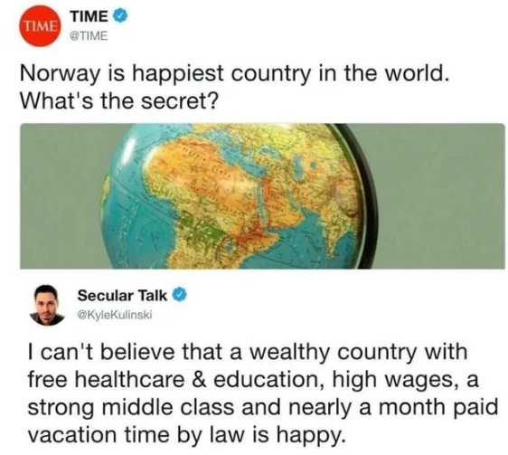 Happy country - meme