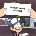 North Korea passport