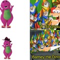 Barney the Dinosaur as a Secret Agent