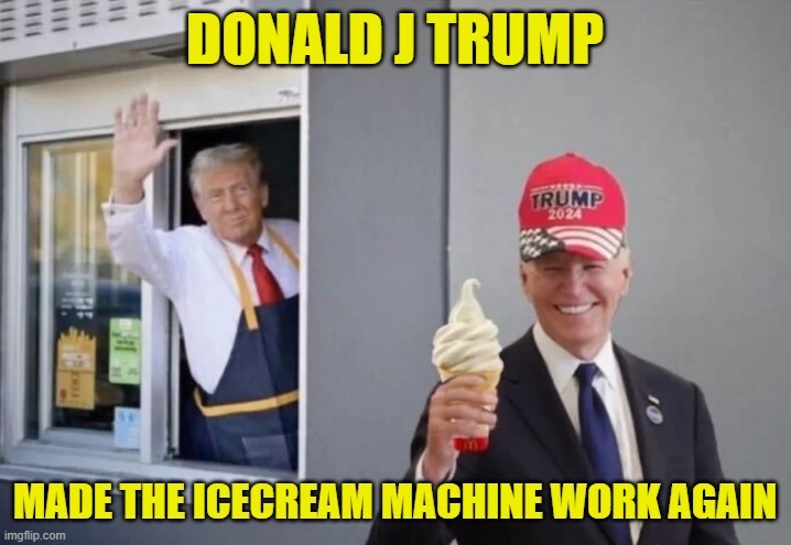 Make Icecream Machines work again - meme