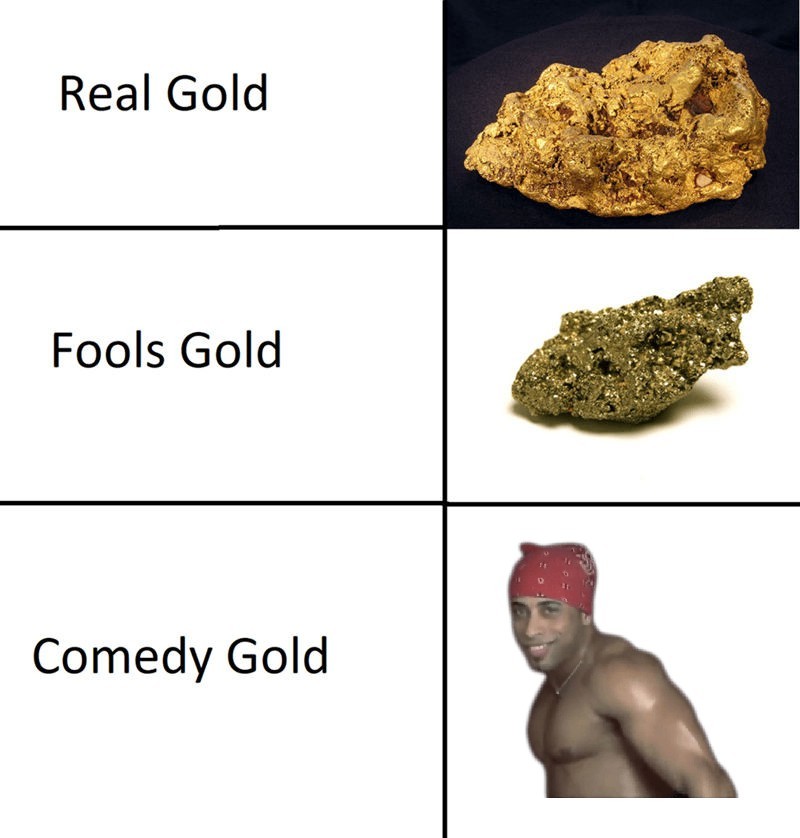 Oro de la comedia - meme
