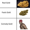 Oro de la comedia