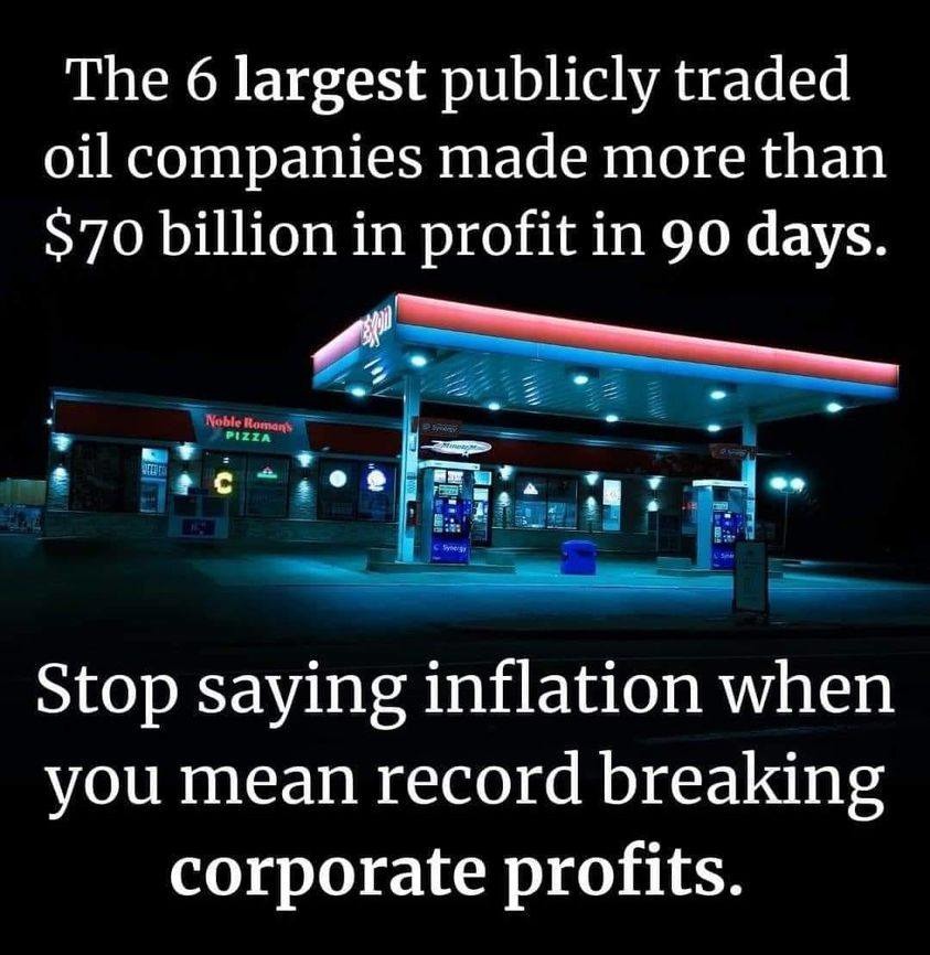 Corporate profits - meme