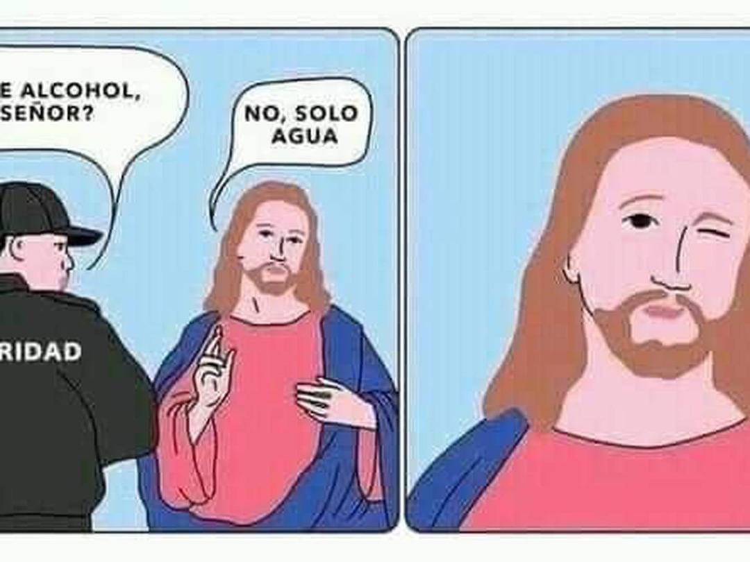 Jesus estratega - meme