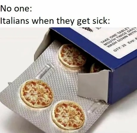 Italian medicine - meme