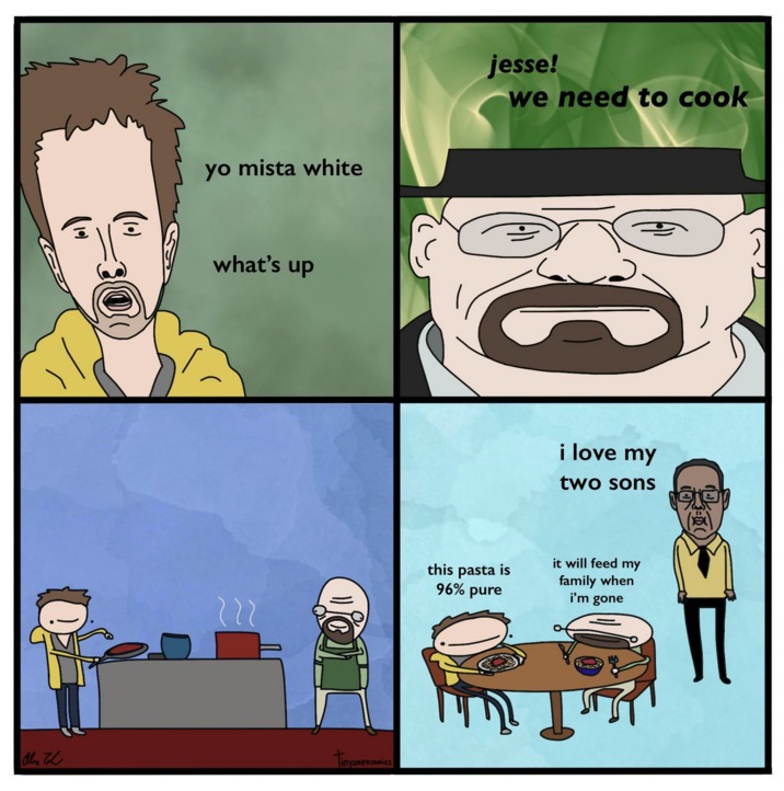 Jesse we need to cook meme