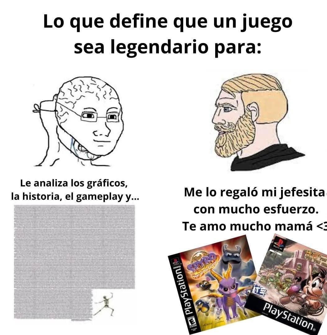 Juegazo por mamá - meme