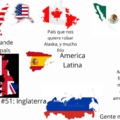 América del norte y algunos países europeos, asíaticos (por rusia) según Estados Unidos