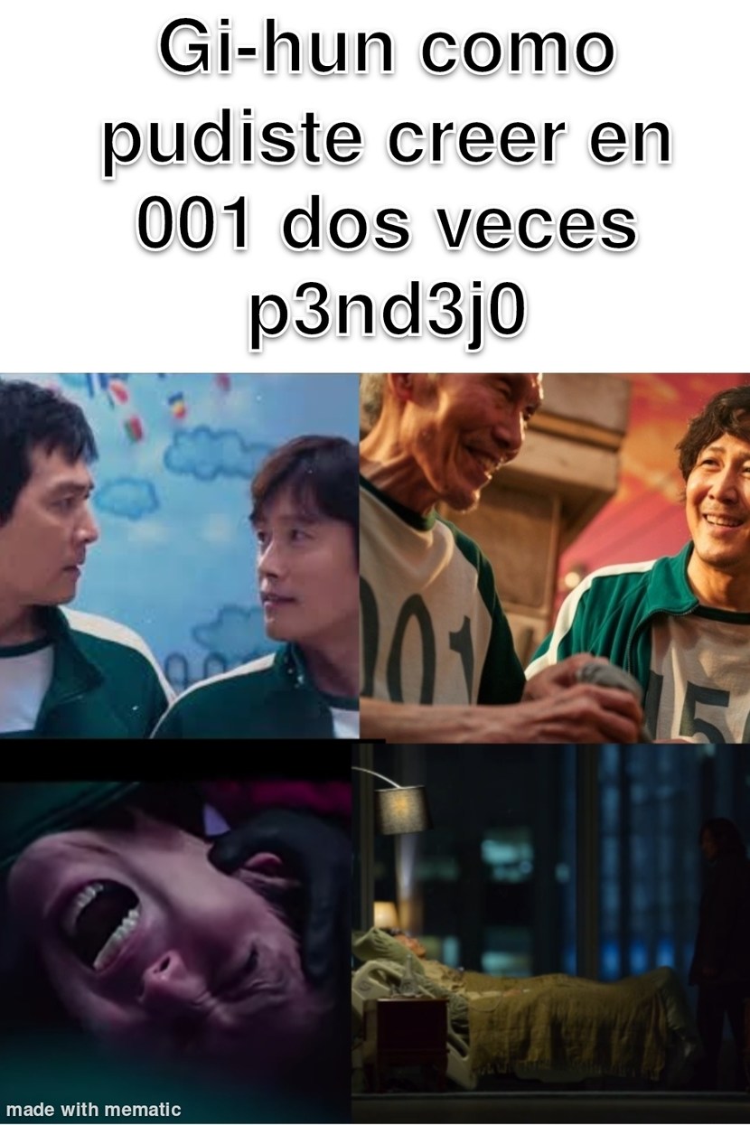 Gi-hun estúpido xd - meme