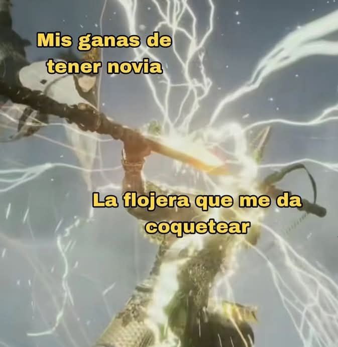 Quiero novia pero me da flojera coquetear... así no se puede - meme