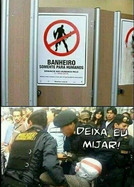Que injustiça! - meme