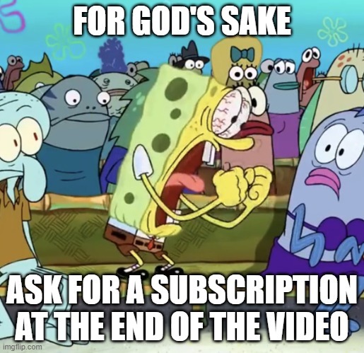 Dear YouTubers ... - meme
