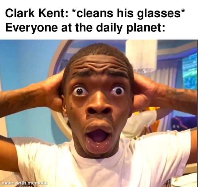 Clark Kent - meme