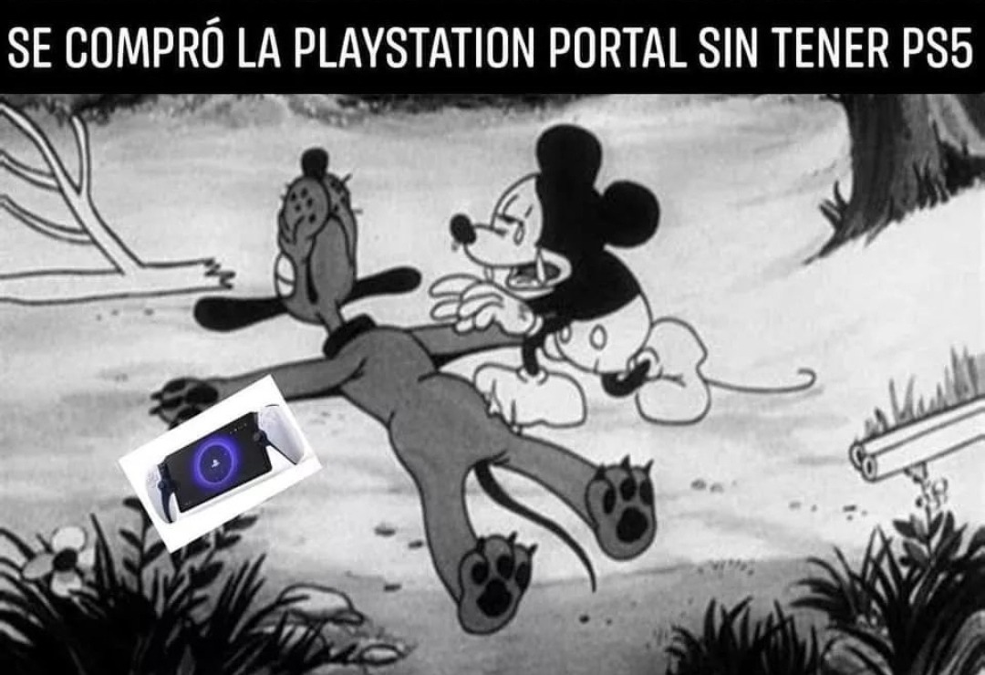 Mimo de la PlayStation portal - meme