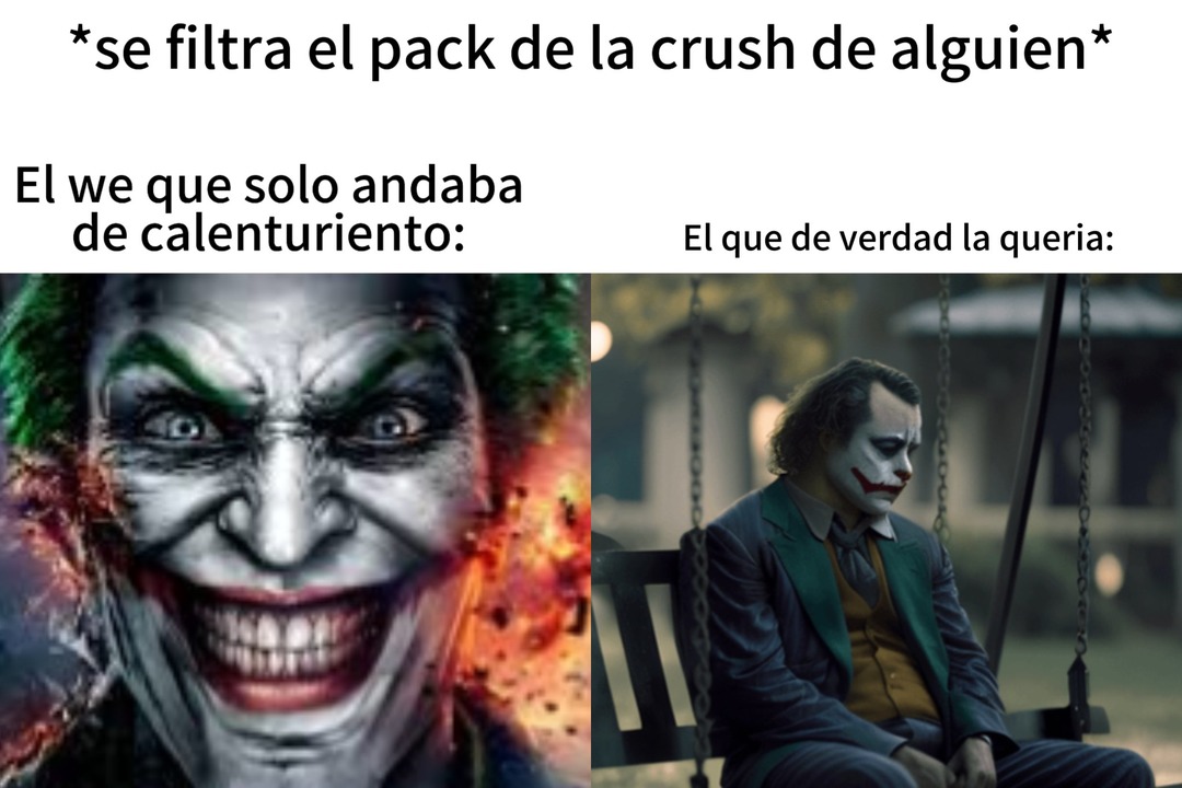 No sé que poner - meme