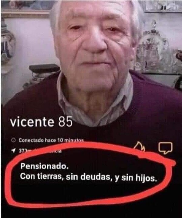 Vicente es un buen partido - meme