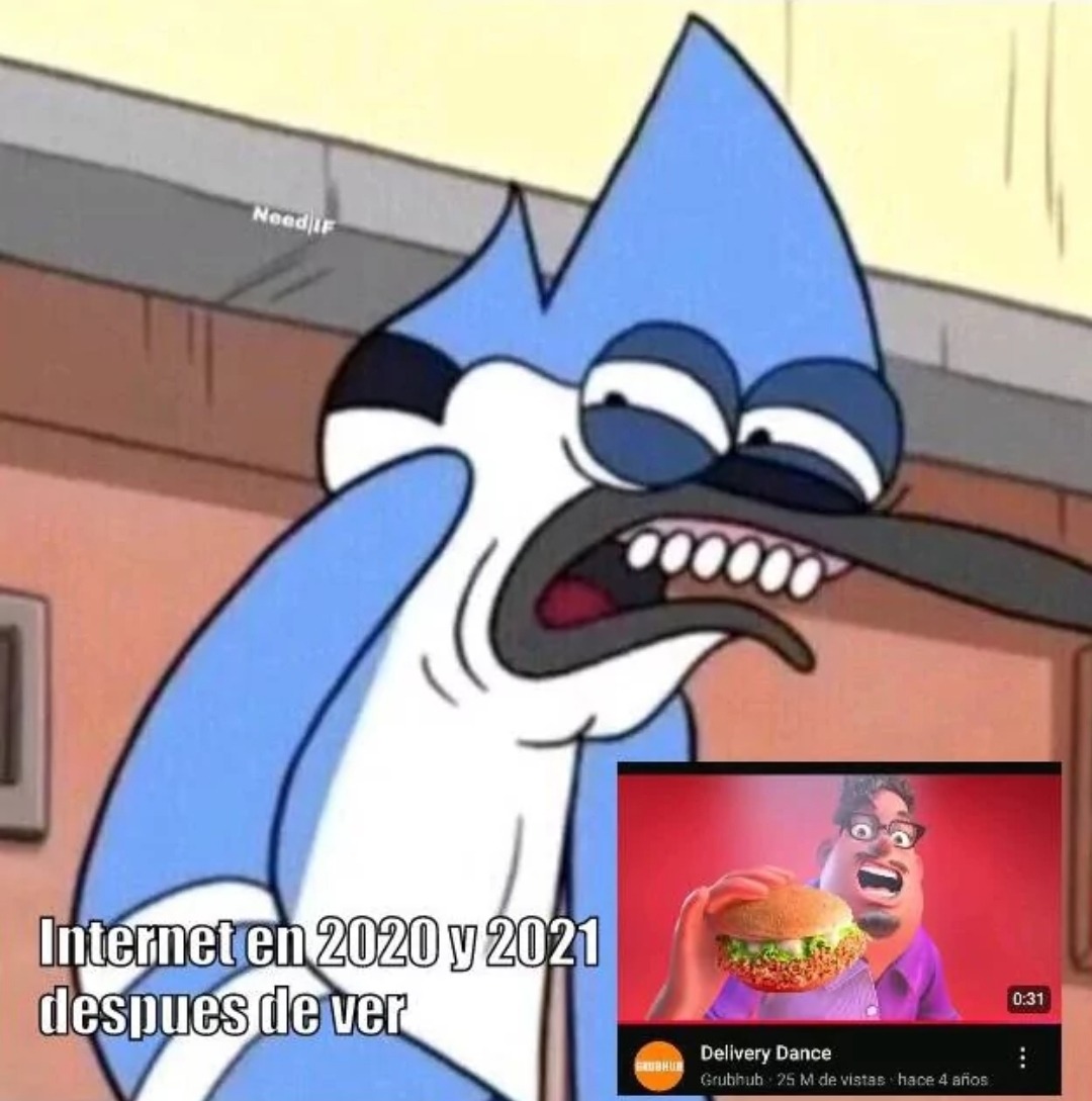 La wea es de una empresa de entregas a domicilio, se volvió un meme dentro de la comunidad inglesa por la pena ajena que les generaba en ese momento