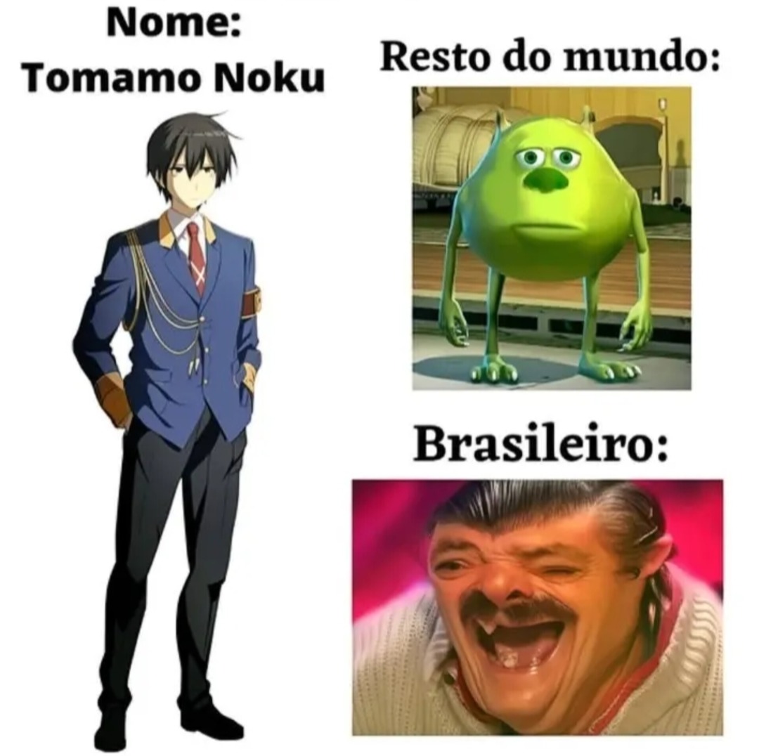 Nomes Japoneses - meme