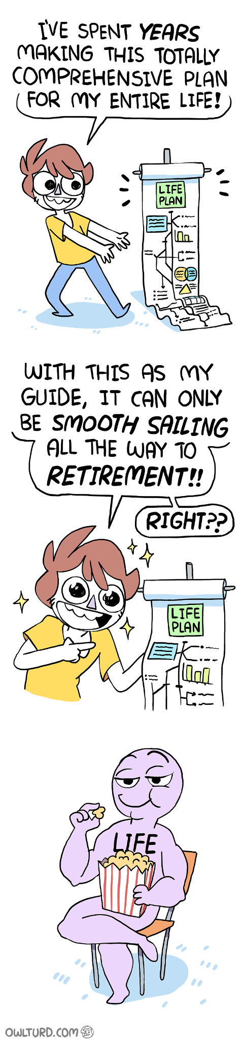 Life has other plans - meme