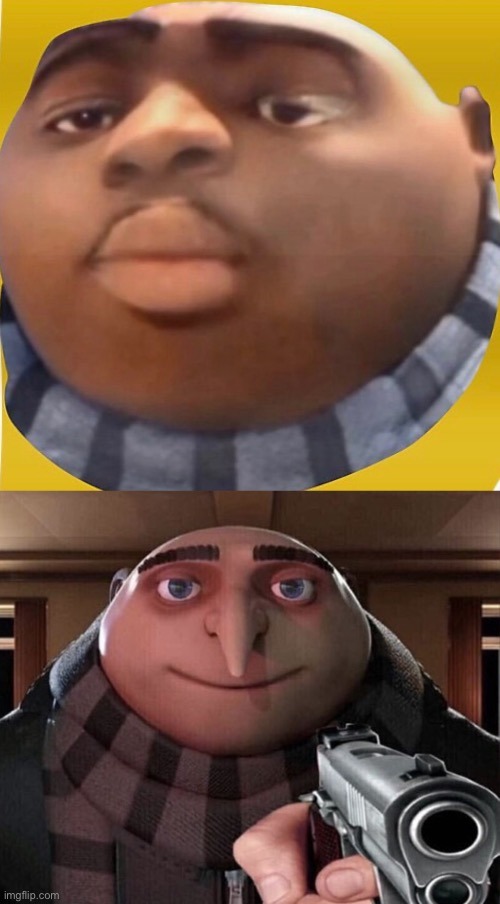 Cursed Gru - meme