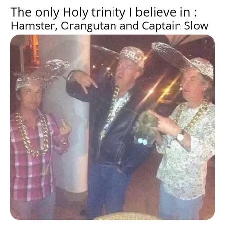 The HOly trinity - meme