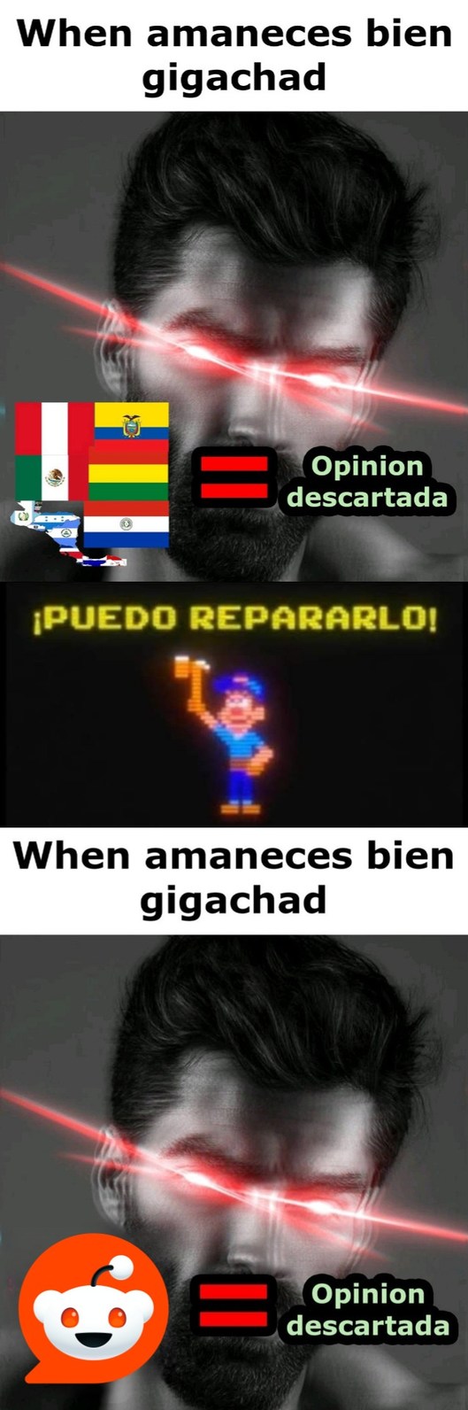 Ahora Reddit esta lleno de gringos estúpidos cada vez que entro - meme
