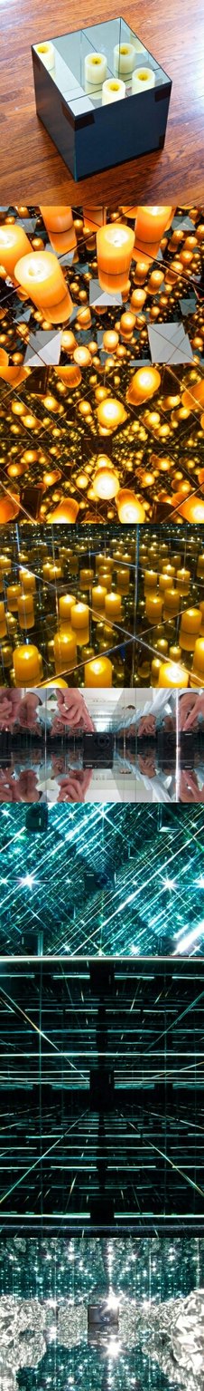 What would it look like if you were inside a box full of mirrors? - meme