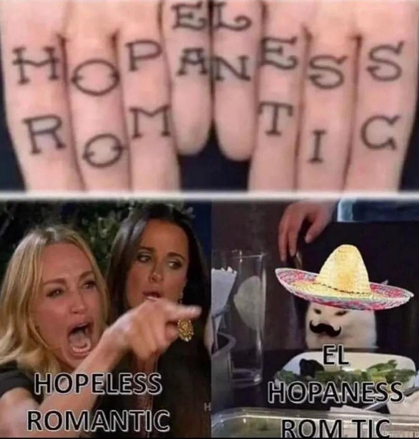 El hoppaness romtic - meme