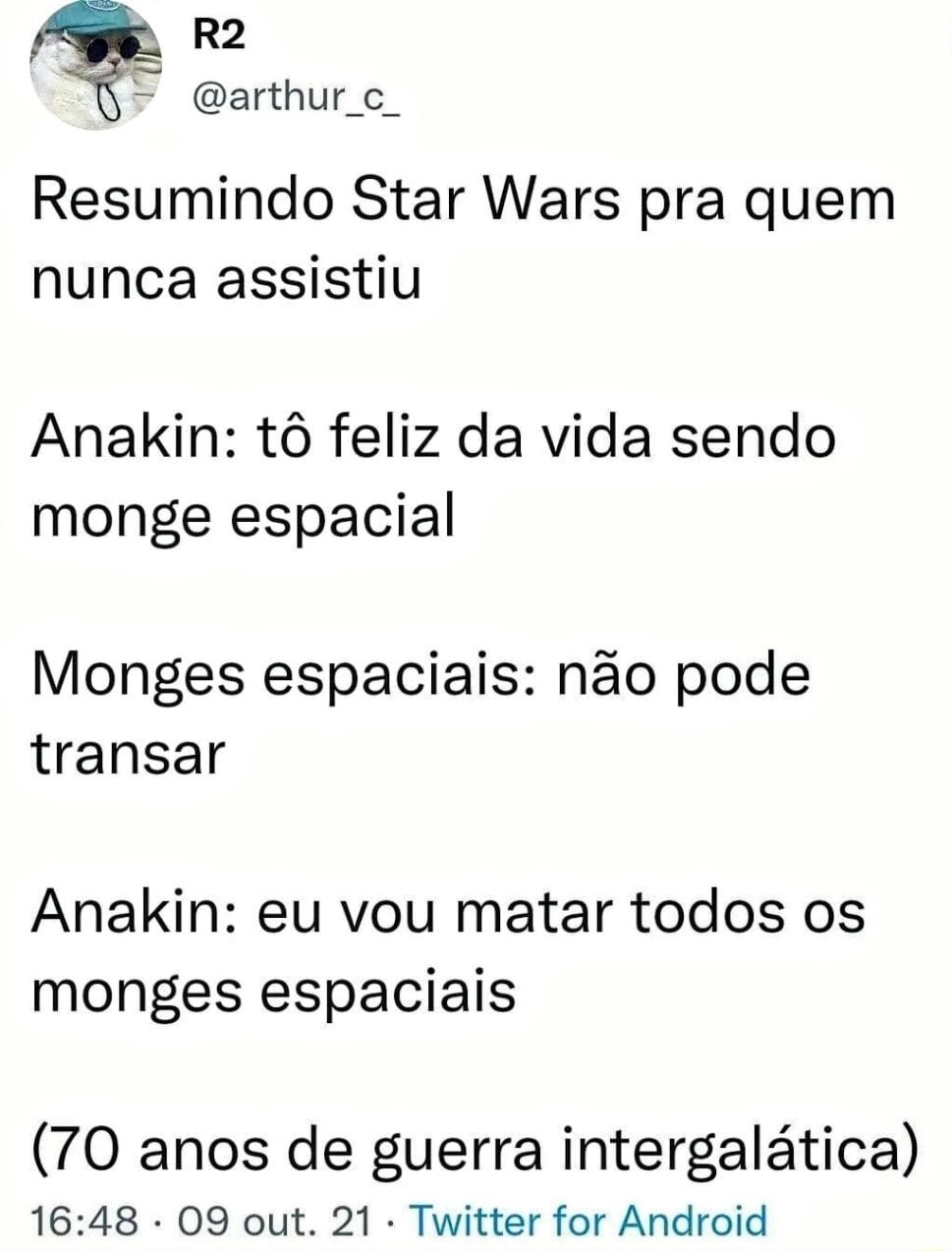 Monges espaciais - meme
